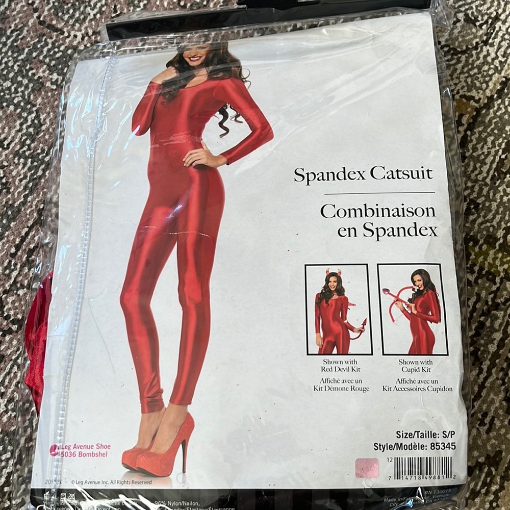 Devil jumpsuit Halloween costume